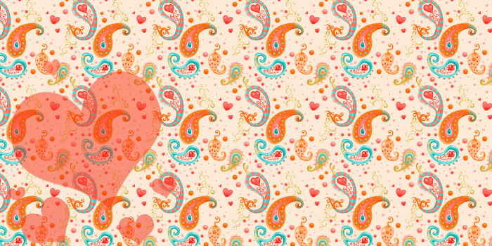 3840x2160 HD Pretty Paisley Wallpaper