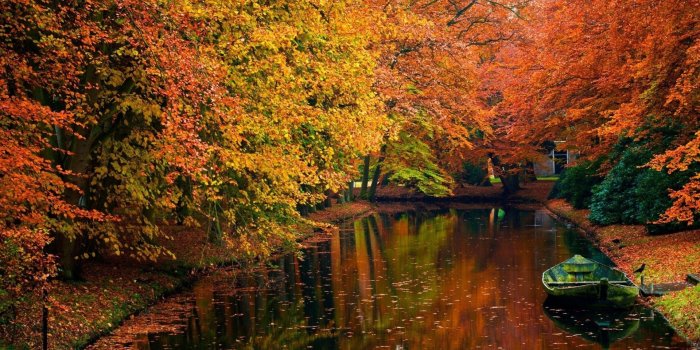 1920x1080 Lake in autumn landscape Mac Wallpaper Download | Free Mac