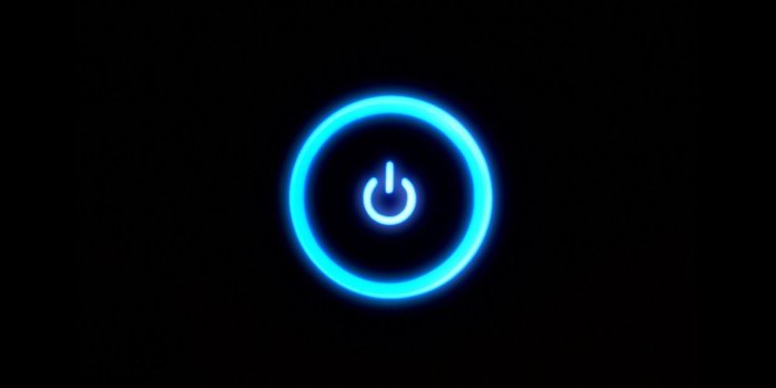 1280x960 blue, Xbox, power button, glow, Xbox 360, black background :: Wallpapers