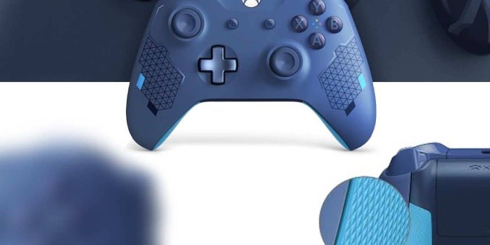 1280x720 New Microsoft Xbox One controllers revealed in black and blue