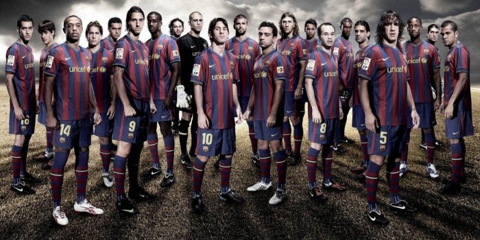 1280x720 Barcelona Squad HD Wallpaper - Football HD Wallpapers