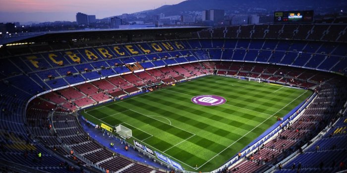 1366x768 Camp Nou in Barcelona, Spain ❤ 4K HD Desktop Wallpaper for 4K Ultra