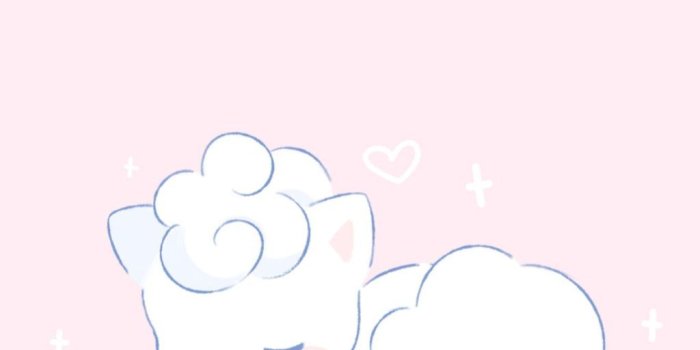 1024x1820 Alolan Vulpix wallpaper pokémon (cr. to artist i was ju...
