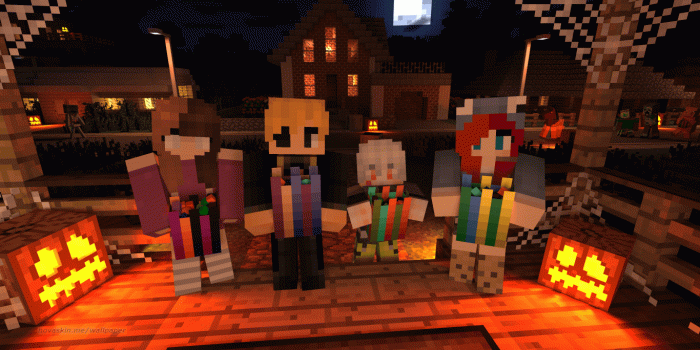 1366x768 Happy Halloween! | Minecraft Wallpapers | Minecraft wallpaper