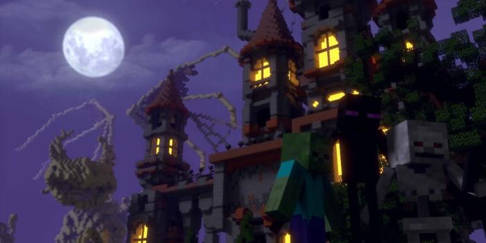 1280x720 Halloween Special 1080HD wallpaper Minecraft Version 1 - Jacky Ye