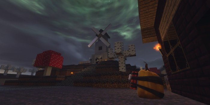 1600x900 Trade Minecraft Windmill (Halloween) [Team Fortress 2] [Maps]