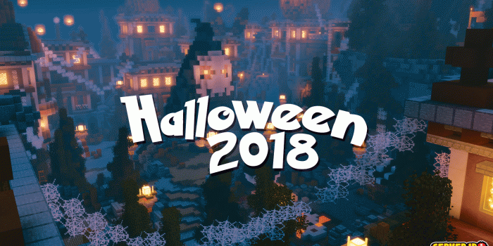 1920x1080 Minecraft | PokéFind - Hub (Halloween 2018)