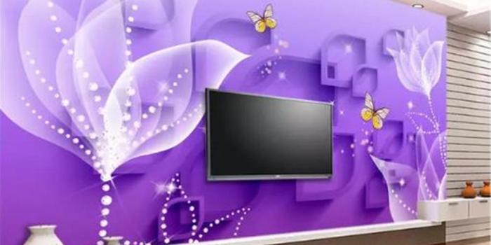 1024x840 Wallpaper 3D Purple Lily Transparent Flowers Fashion 3D Living Room Bedroom  Background Wall Decoration Mural Wallpaper