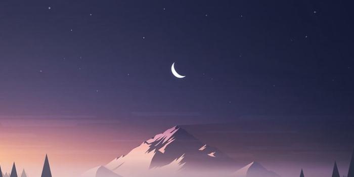 744x1392 Mountain Stars Moon IPhone Wallpaper | 2019 3D iPhone Wallpaper