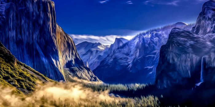 1920x1080 Abstract Mountains 4K Wallpaper - pling.com