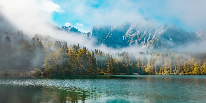 3840x2160 Morning In Mountains Lake 4k Wallpaper - Mountains Wallpaper 4k, Hd