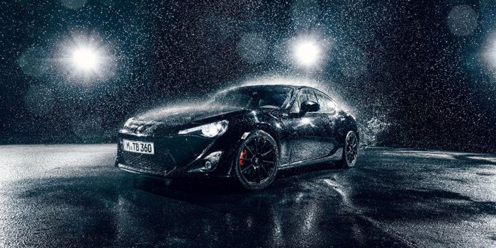 1280x854 Wallpapers Toyota GT86 Sport Black Drops Water splash auto