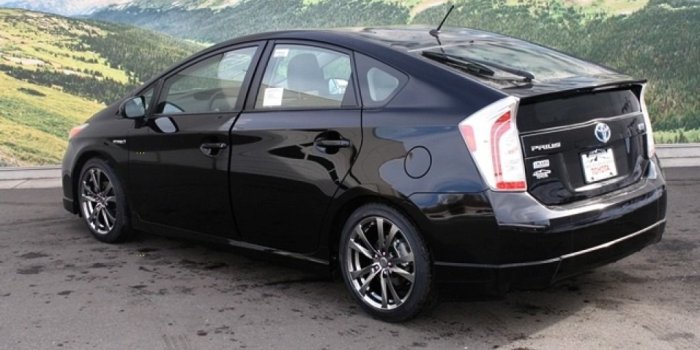 1024x768 Toyota Prius Black HD Wallpaper, Background Images