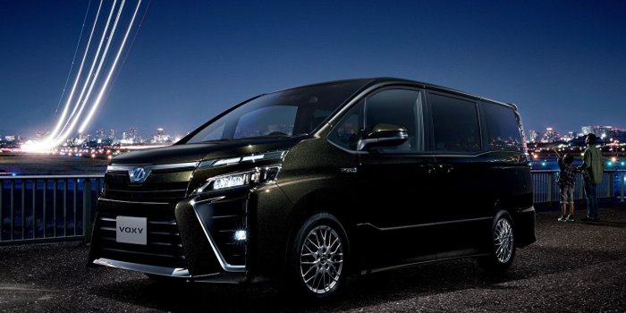 1280x858 Wallpaper Toyota 2017 Voxy ZS Hybrid Black Cars