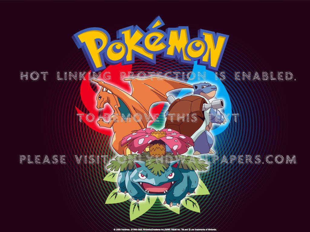 1024x768 Pokemon cartoon funny creatures