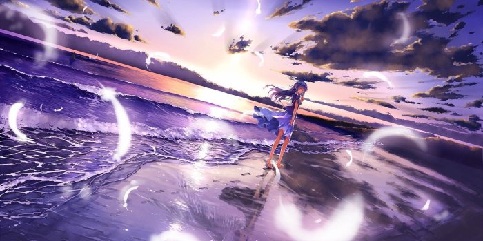 1920x1080 Purple Anime Wallpapers 1080p