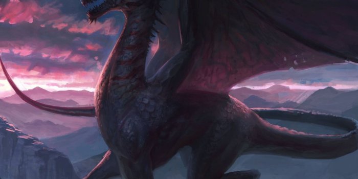 2048x2048 Dragon rock fantasy - Tap to see more Sci-Fi & fanatsy Galactic