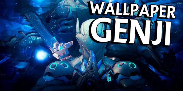 1280x720 Wallpaper - Chrome Genji - Overwatch