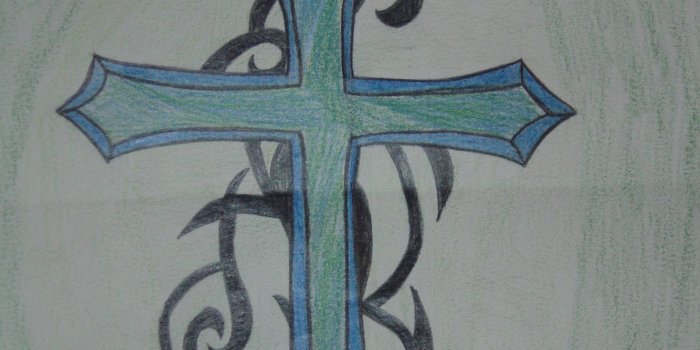 1944x2592 Cool Cross Tattoo Drawing HD Wallpaper | Chainimage