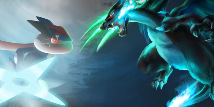 1920x1080 Download wallpaper 1920x1080 pokemon, charizard, mega charizard x