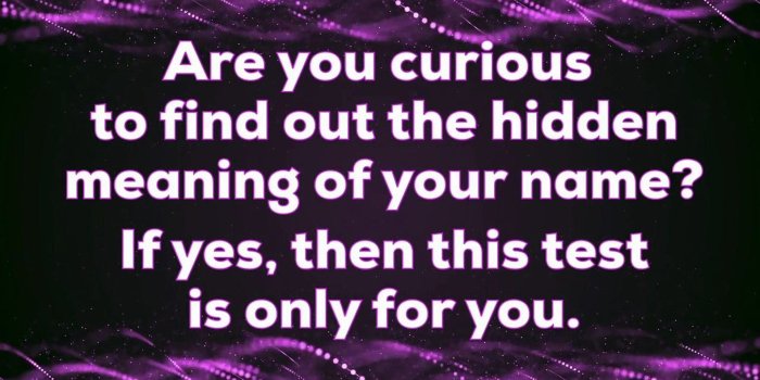 1920x1080 Whats The Hidden Meaning Of Your Name?
