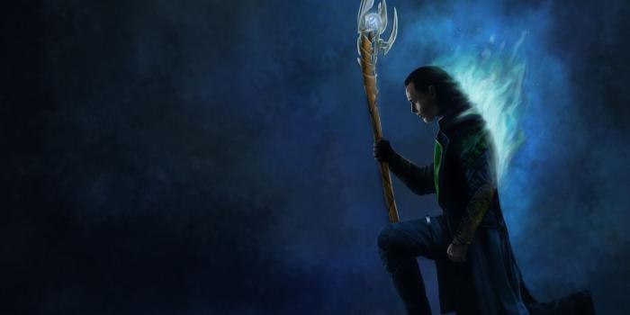 1920x1080 Download 1920x1080 HD Wallpaper avengers staff loki painted, Desktop