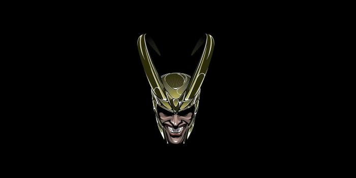 1920x1080 Loki smiling emerging from the darkness wallpaper - Comic wallpapers