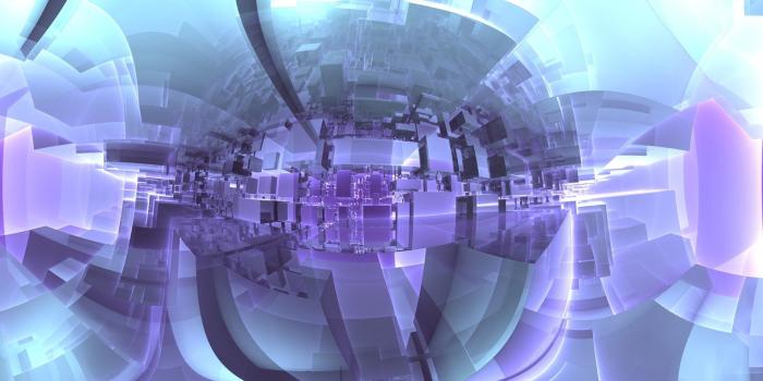 1920x1080 Cold City - 3d Fractal Art HD Wallpaper | Background Image