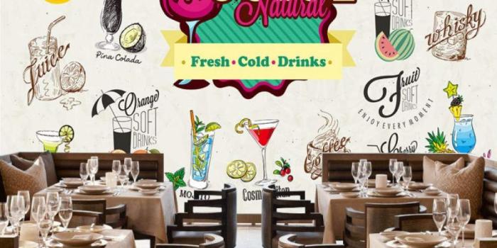 1000x1000 Amazon.com: Amazhen Custom 3D Wallpaper Painted Cocktail bar Western