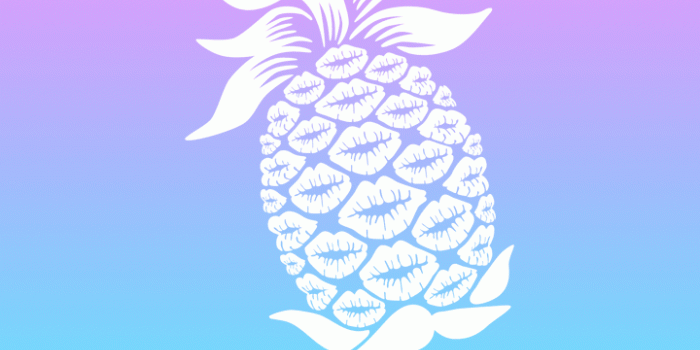720x1232 It is a theme with pineapple and lip as a motif. | Just for Me in