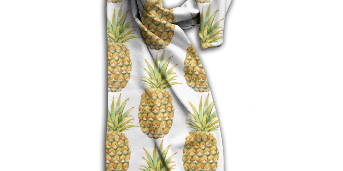 1200x1200 Amazon.com: TDynasty Psych Wallpaper Pineapple Warm Shawls Scarves