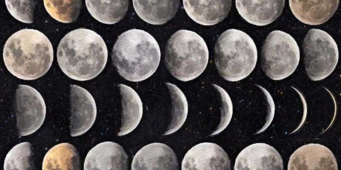 900x900 MINDTHEGAP Moon Phases Wallpaper
