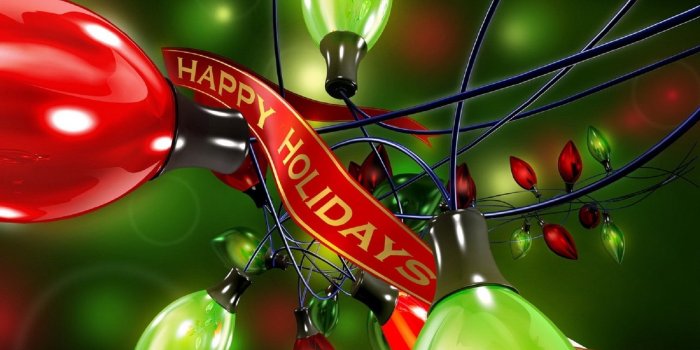 1680x1050 Happy Holiday Lights 1680x1050 - Wallpaper - FreeChristmasWallpapers.net