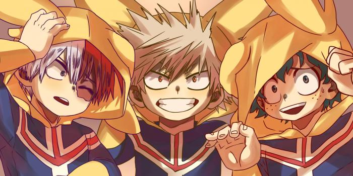 1920x1200 My Hero Academia Wallpaper - My Hero Academia Todoroki Bakugo