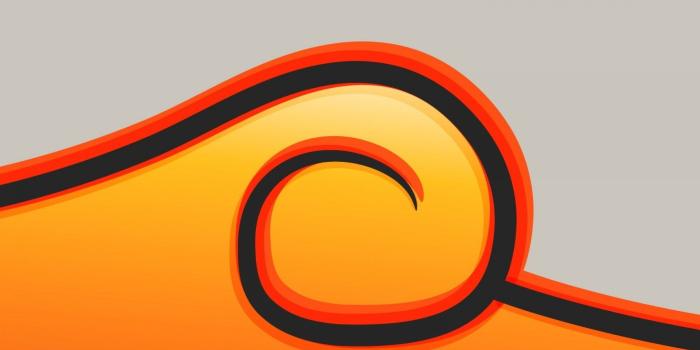 1920x1200 Simple Orange Abstract Wallpaper #6809699