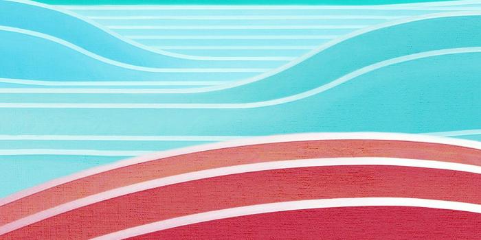 1366x768 wallpaper for desktop, laptop | vr63-htc-stock-green-red-simple