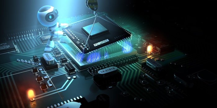 1600x918 3D Robot Hardware PC Ware Tehnology HD Wallpapers | Epic Desktop