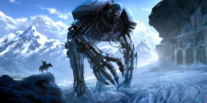 2500x1254 68+ Cool Robot Wallpapers on WallpaperPlay