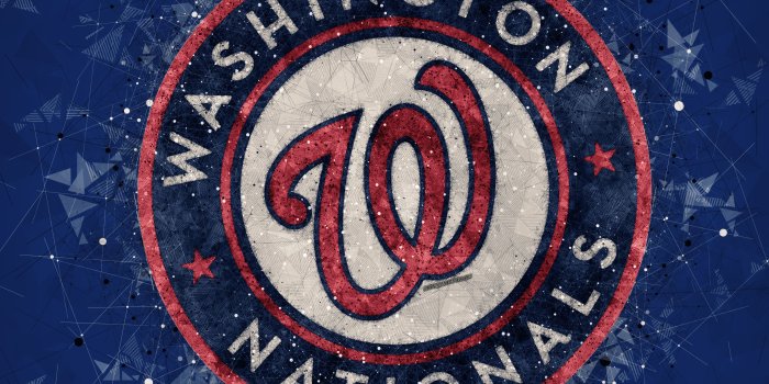 3840x2400 Download wallpapers Washington Nationals, 4k, American baseball club