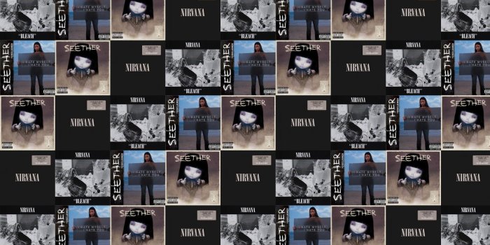 1600x900 Nirvana Bleach Seether Disclaimer Finding Beauty In Negative