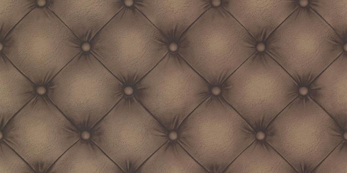 1000x1000 Chesterfield Chestnut Tufted Leather Wallpaper Sample