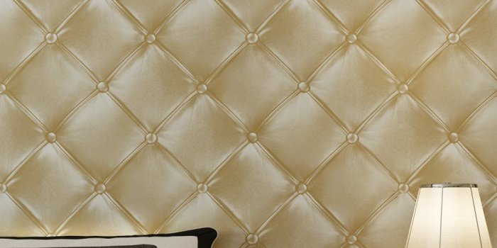 1068x1068 Blooming Wall 3D Faux Leather Backgound Texture Wall Pattern Wallpaper Roll  for Livingroom Bedroom, 20.8 In32.8 Ft=57 Sq.ft (3236)