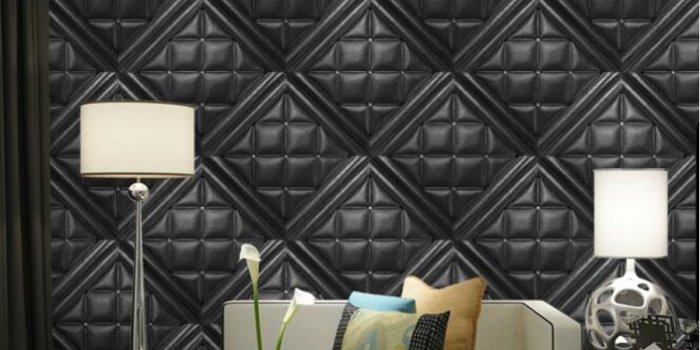 900x900 US $21.54 40% OFF|Modern Luxury Faux Leather Soft Bag 3D Wallpaper For  Walls Embossed Vinyl Wall Paper Rolls For Living Room Sofa Tv Background-in 