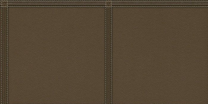 1000x1000 Faux Leather Square Panel Brown Non Woven Wallpaper 576412