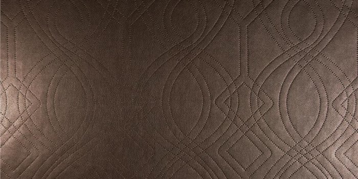 1000x1000 Richloom Faux Leather Graham Chocolate