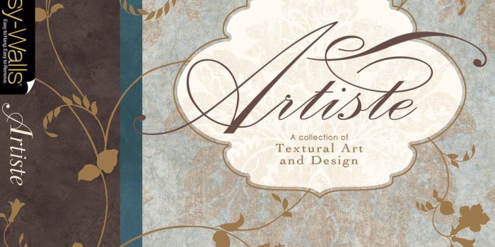 1200x995 Brewster ARS26084 Artiste Julian Grey Faux Leather Wallpaper