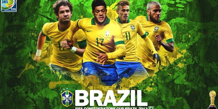 2048x1152 Brazil Football Wallpaper