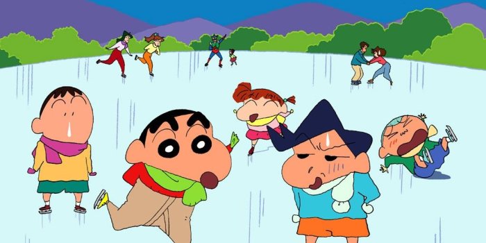 1024x769 Free Wallpaper - Free Cartoon wallpaper - Crayon Shin-chan wallpaper