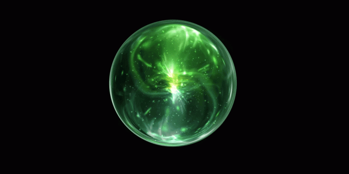 1920x1080 Green Magical Orb Spin on a Black Screen Background Motion Background -  Storyblocks Video