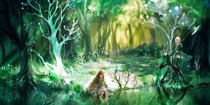 2048x1536 fantasy, magic, fairy, landscape :: Wallpapers